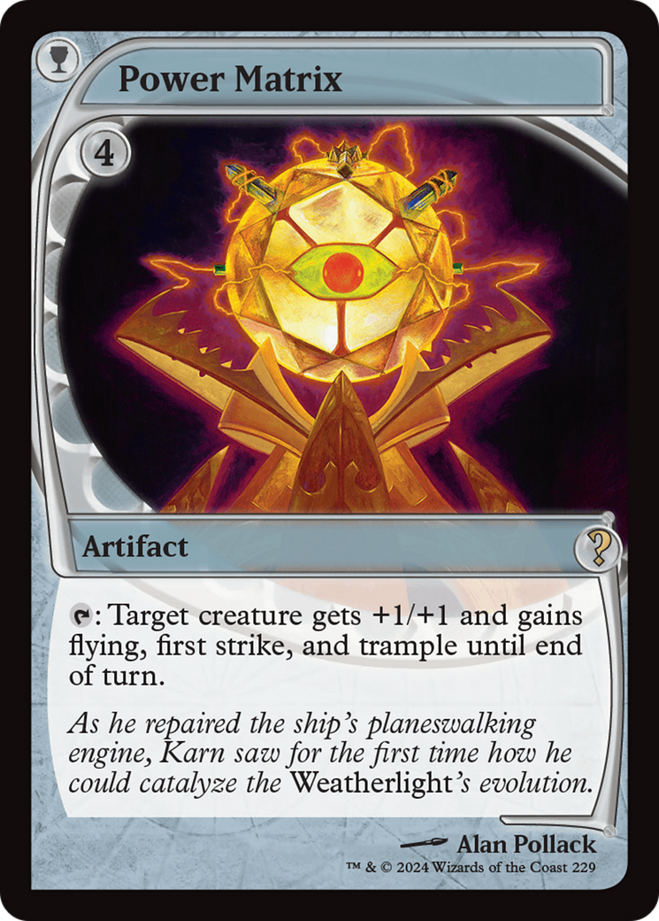 Power Matrix (Future Sight) [Mystery Booster 2] | Grognard Games