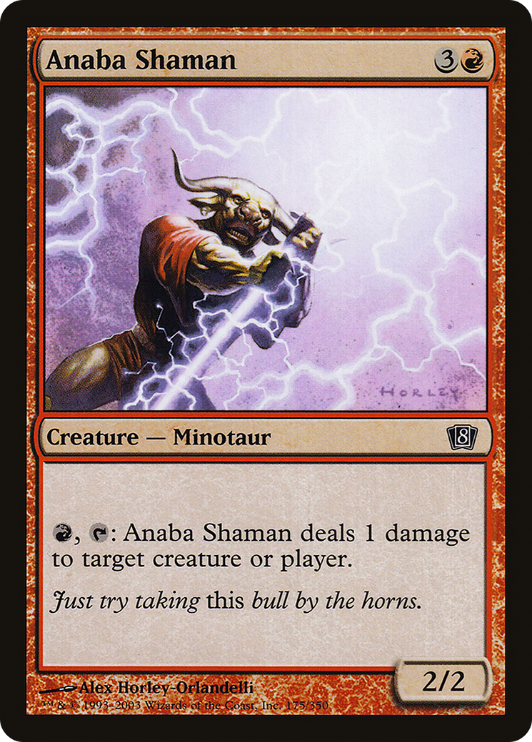 Anaba Shaman [Eighth Edition] | Grognard Games