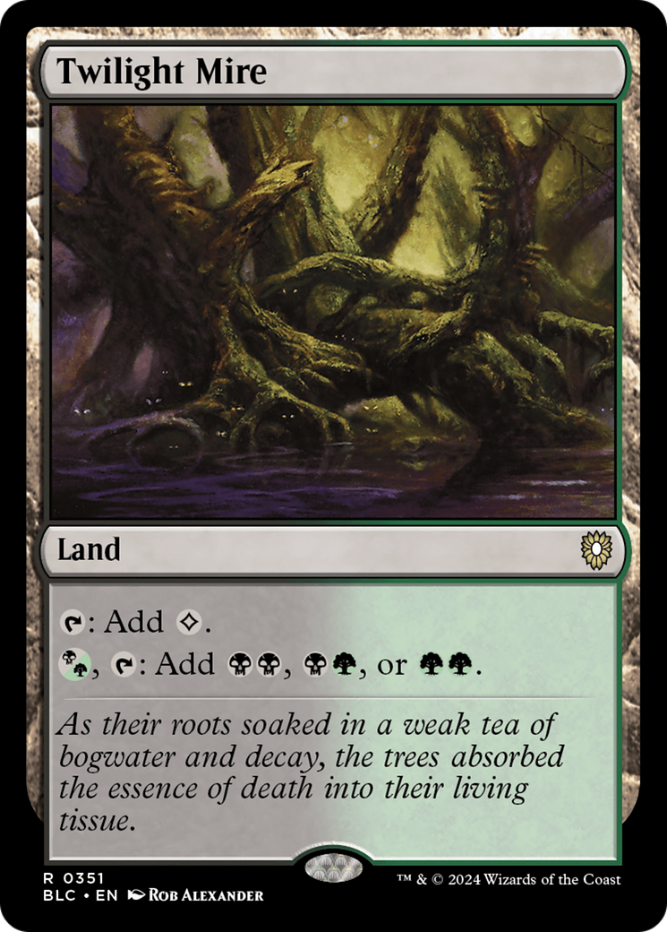 Twilight Mire [Bloomburrow Commander] | Grognard Games