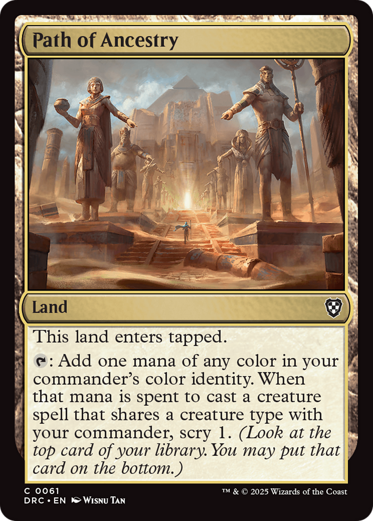 Path of Ancestry [Aetherdrift Commander] | Grognard Games