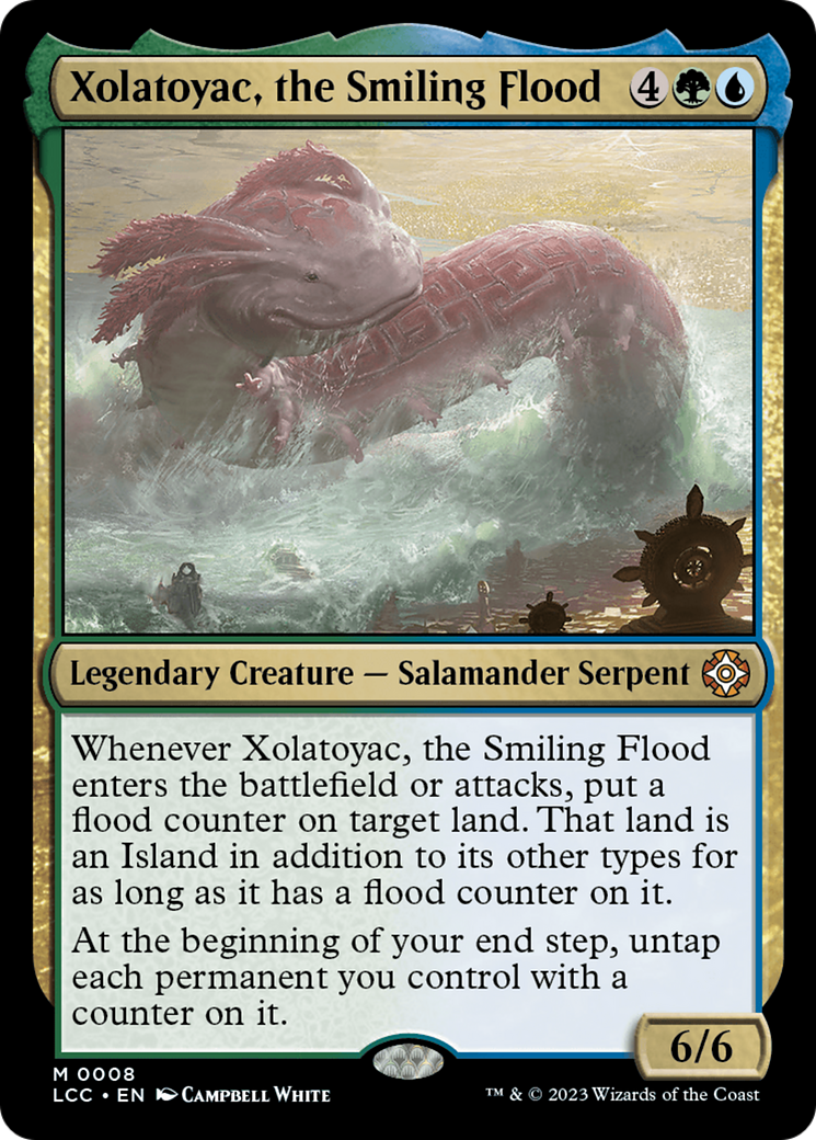 Xolatoyac, the Smiling Flood [The Lost Caverns of Ixalan Commander] | Grognard Games
