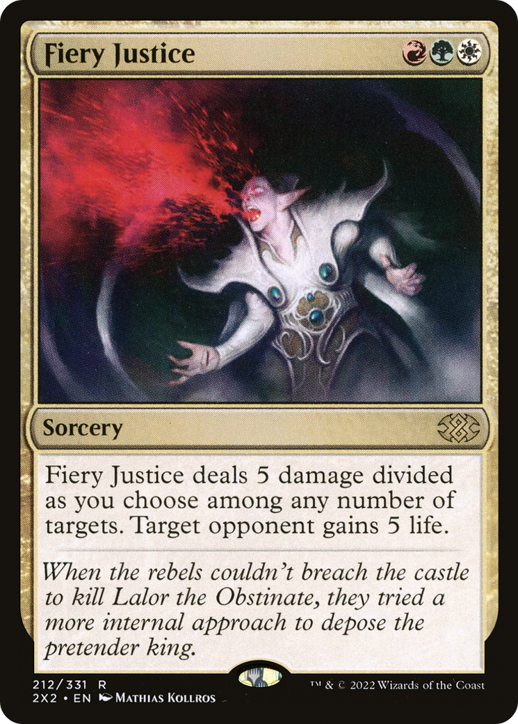 Fiery Justice [Double Masters 2022] | Grognard Games