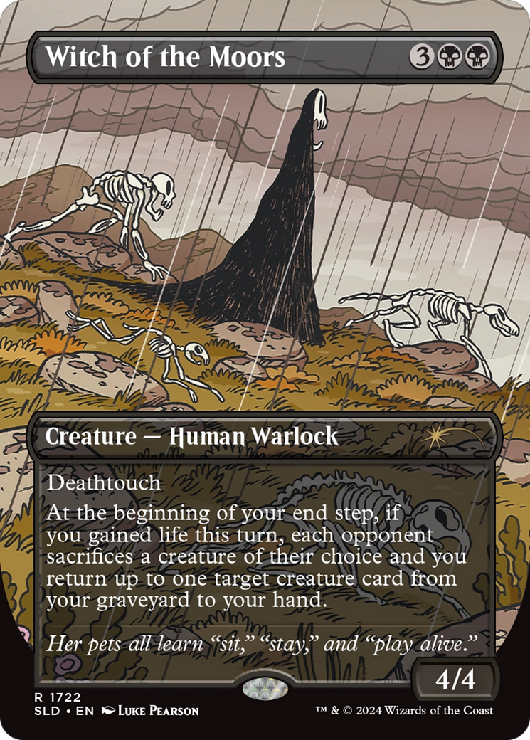 Witch of the Moors (SLD-1722) - Secret Lair Drop (Borderless) Foil | Grognard Games