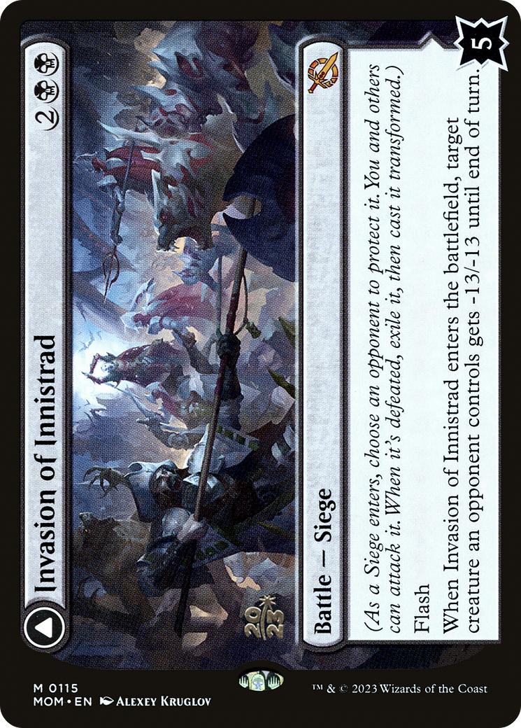 Invasion of Innistrad // Deluge of the Dead [March of the Machine Prerelease Promos] | Grognard Games