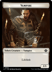 Vampire // Vampire Demon Double-Sided Token [The Lost Caverns of Ixalan Tokens] | Grognard Games
