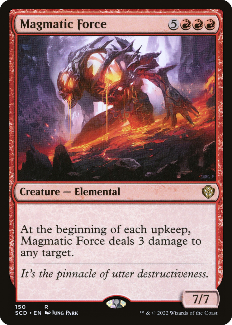 Magmatic Force [Starter Commander Decks] | Grognard Games
