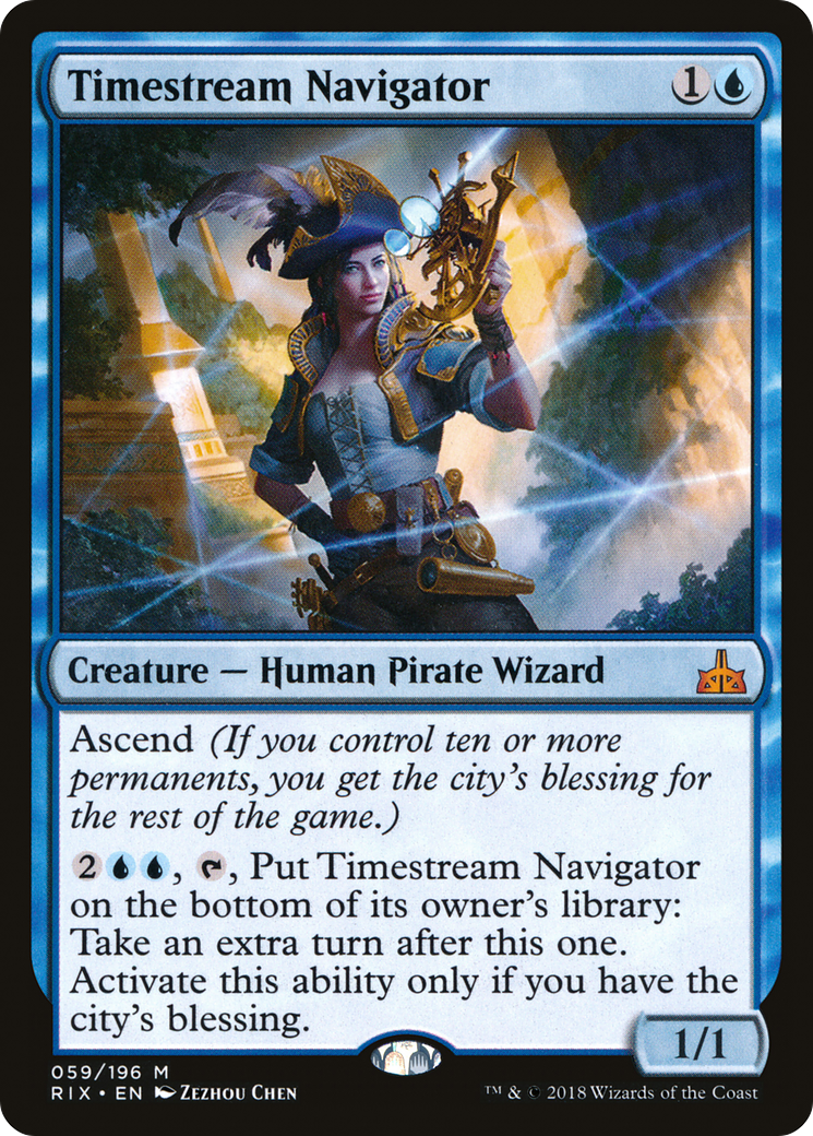 Timestream Navigator (RIX-059) - Rivals of Ixalan Foil | Grognard Games