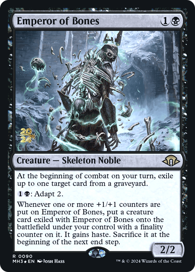 Emperor of Bones [Modern Horizons 3 Prerelease Promos] | Grognard Games