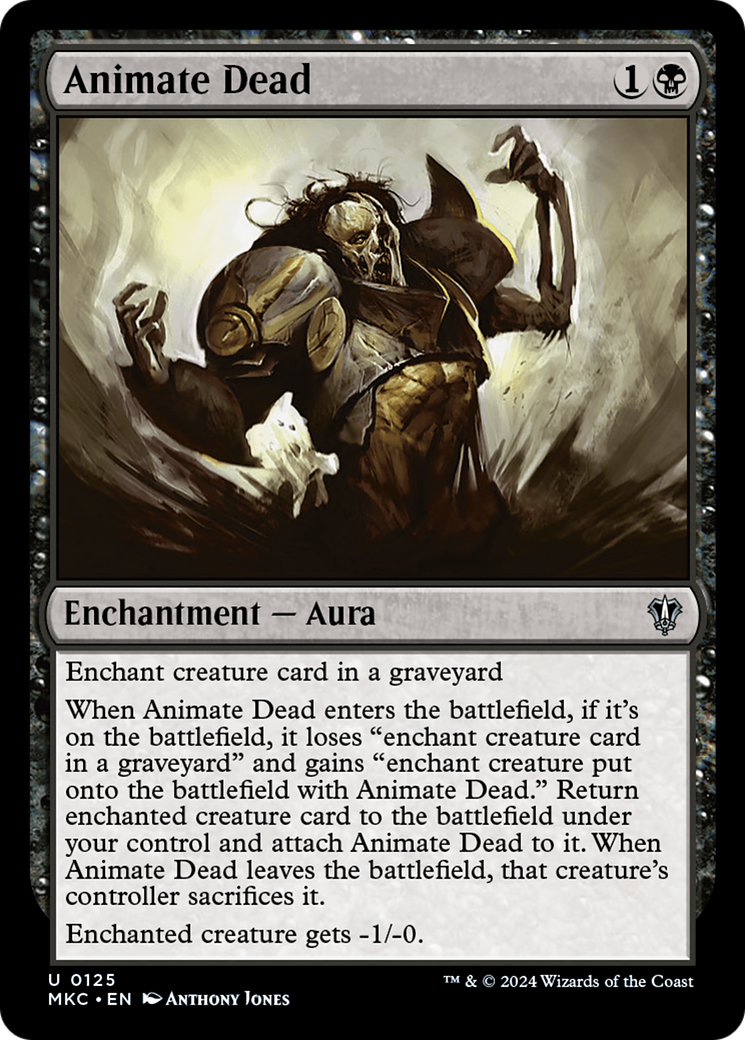 Animate Dead [Murders at Karlov Manor Commander] | Grognard Games