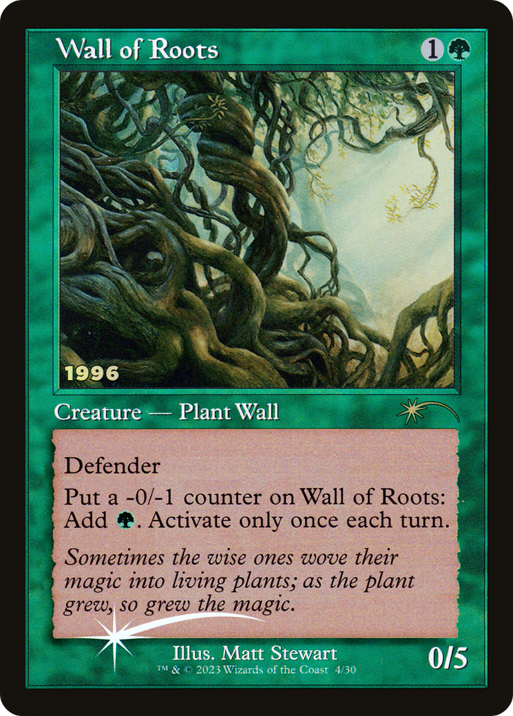Wall of Roots [30th Anniversary Promos] | Grognard Games