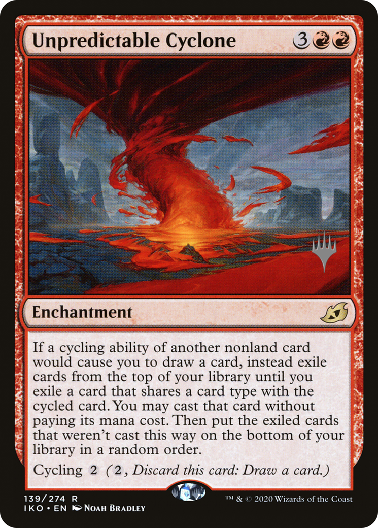Unpredictable Cyclone (Promo Pack) [Ikoria: Lair of Behemoths Promos] | Grognard Games