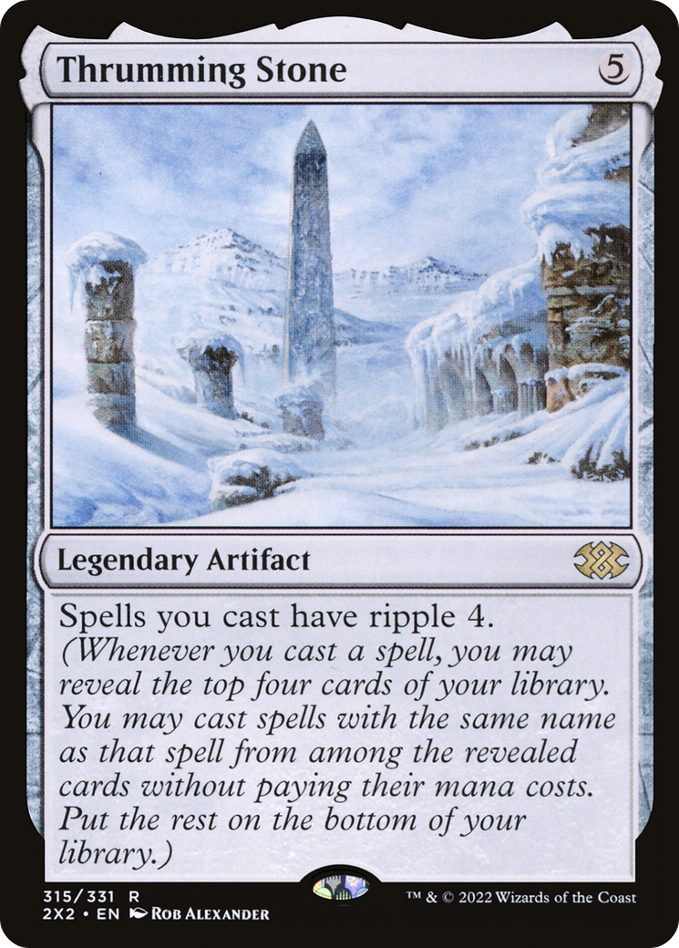 Thrumming Stone [Double Masters 2022] | Grognard Games