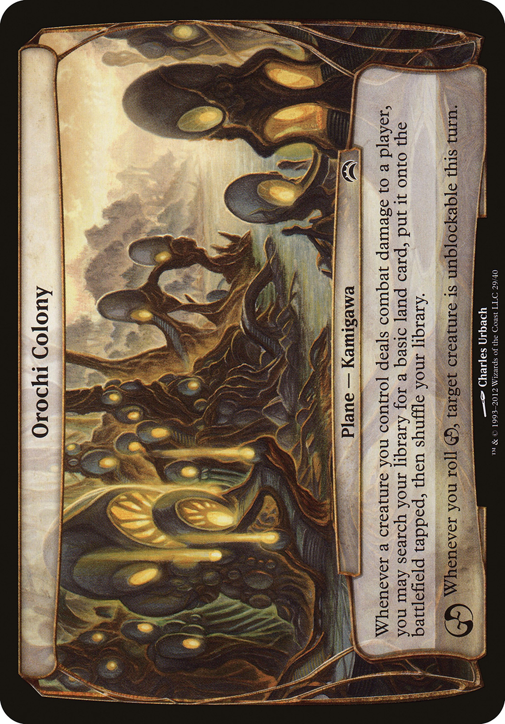 Orochi Colony (Planes) [Planechase 2012 Planes] | Grognard Games