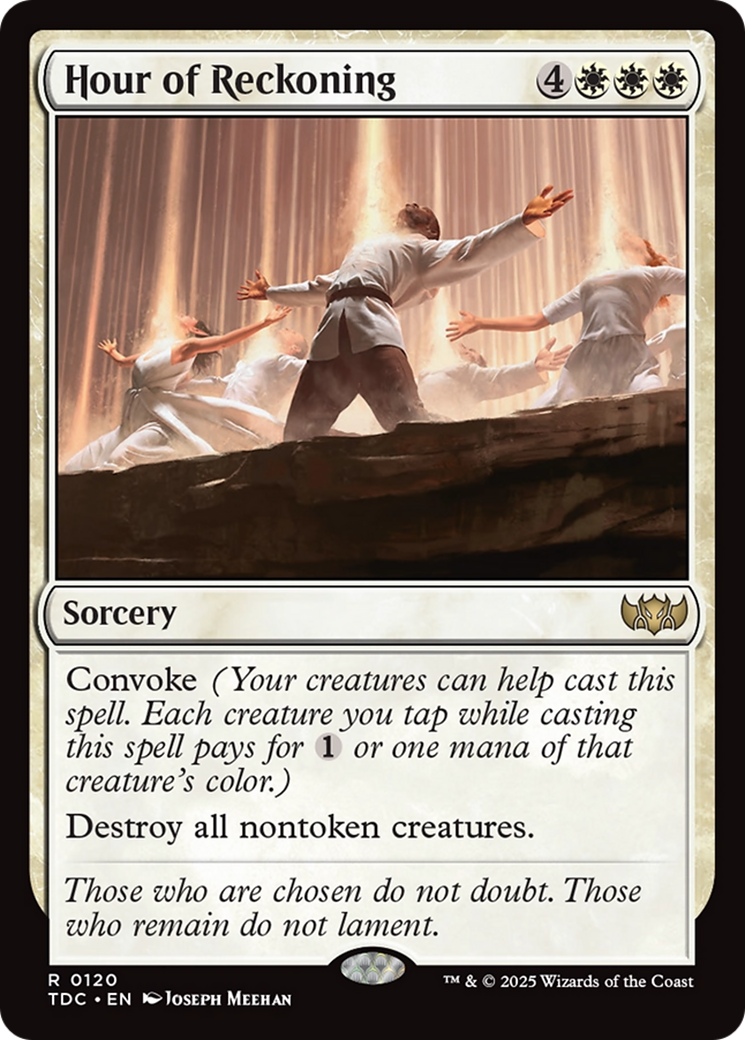 Hour of Reckoning [Tarkir: Dragonstorm Commander] | Grognard Games