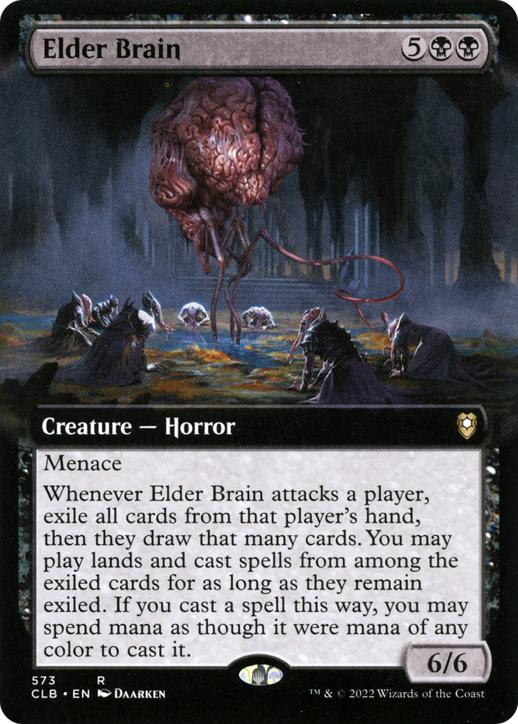 Elder Brain (Extended Art) [Commander Legends: Battle for Baldur's Gate] | Grognard Games