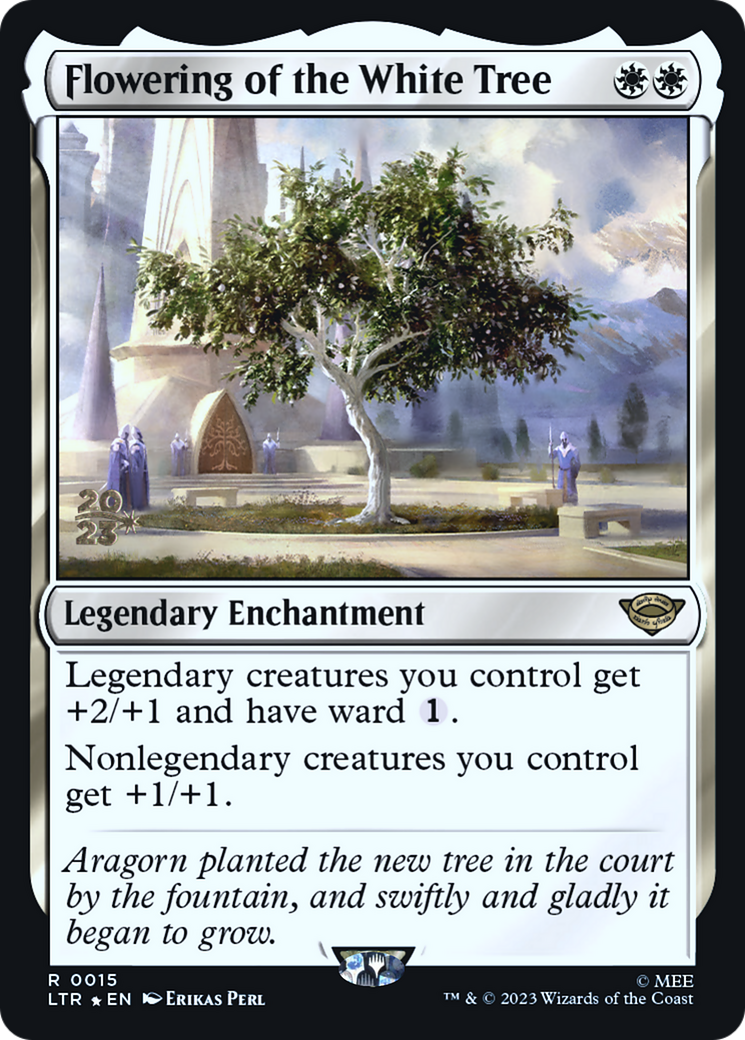 Flowering of the White Tree [The Lord of the Rings: Tales of Middle-Earth Prerelease Promos] | Grognard Games