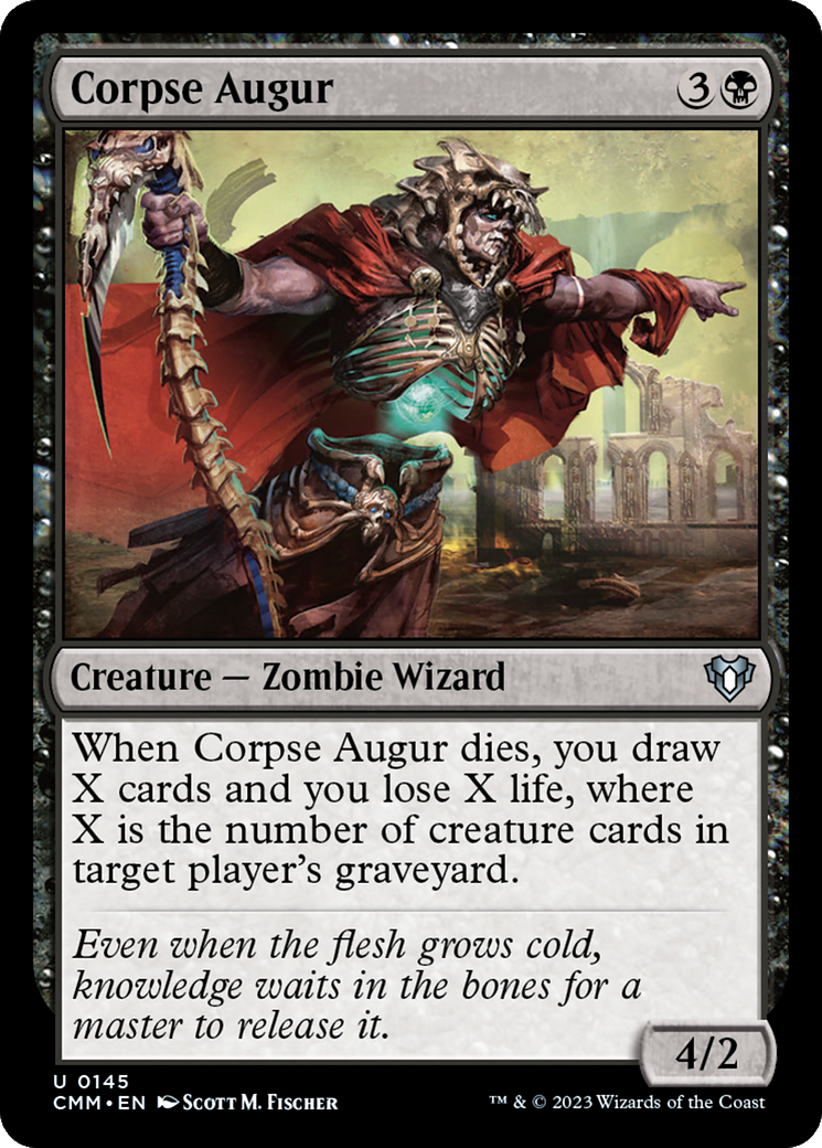 Corpse Augur [Commander Masters] | Grognard Games