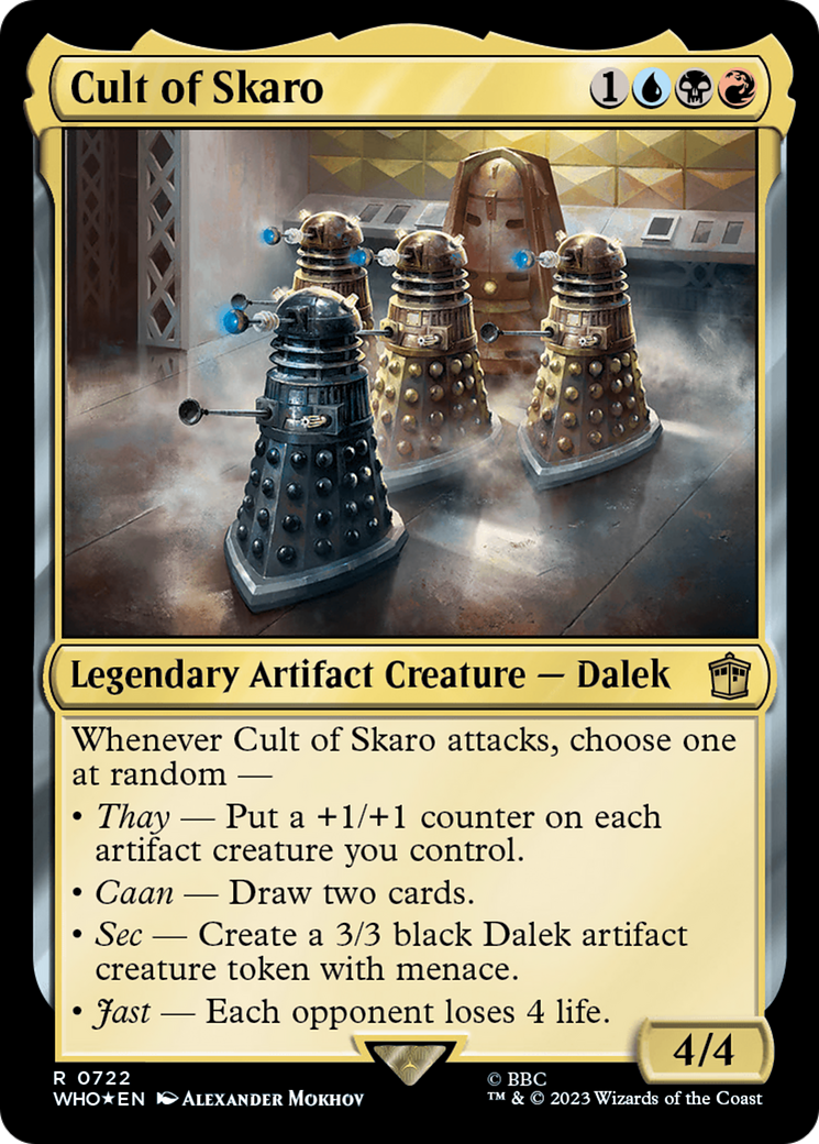 Cult of Skaro (Surge Foil) [Doctor Who] | Grognard Games