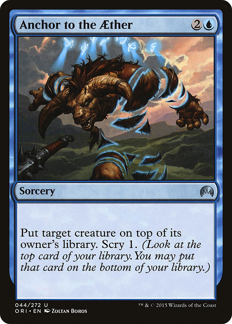 Anchor to the Aether [Magic Origins] | Grognard Games