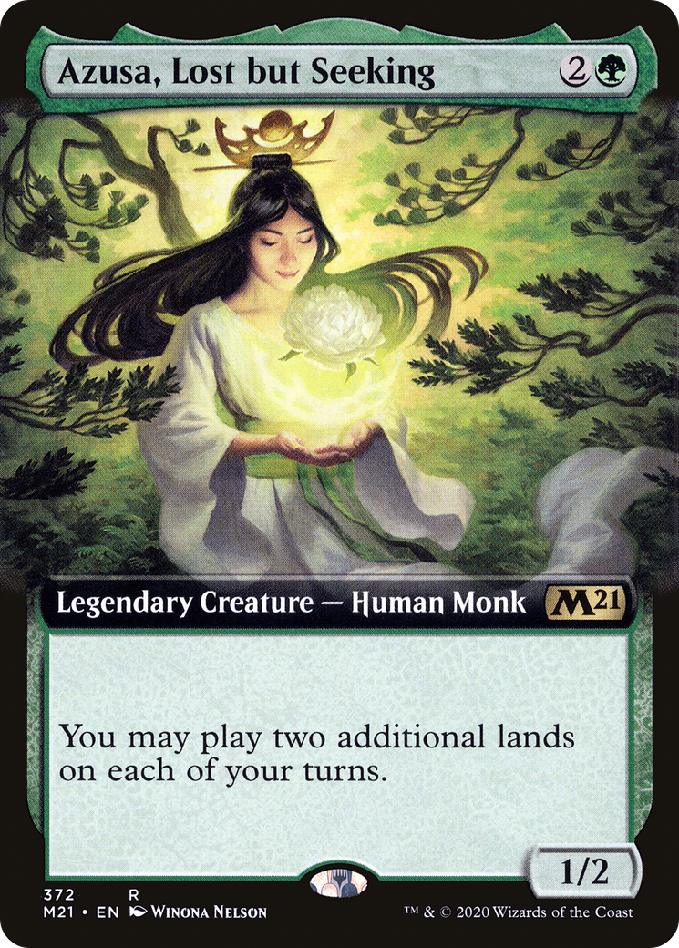 Azusa, Lost but Seeking (Extended) [Core Set 2021] | Grognard Games