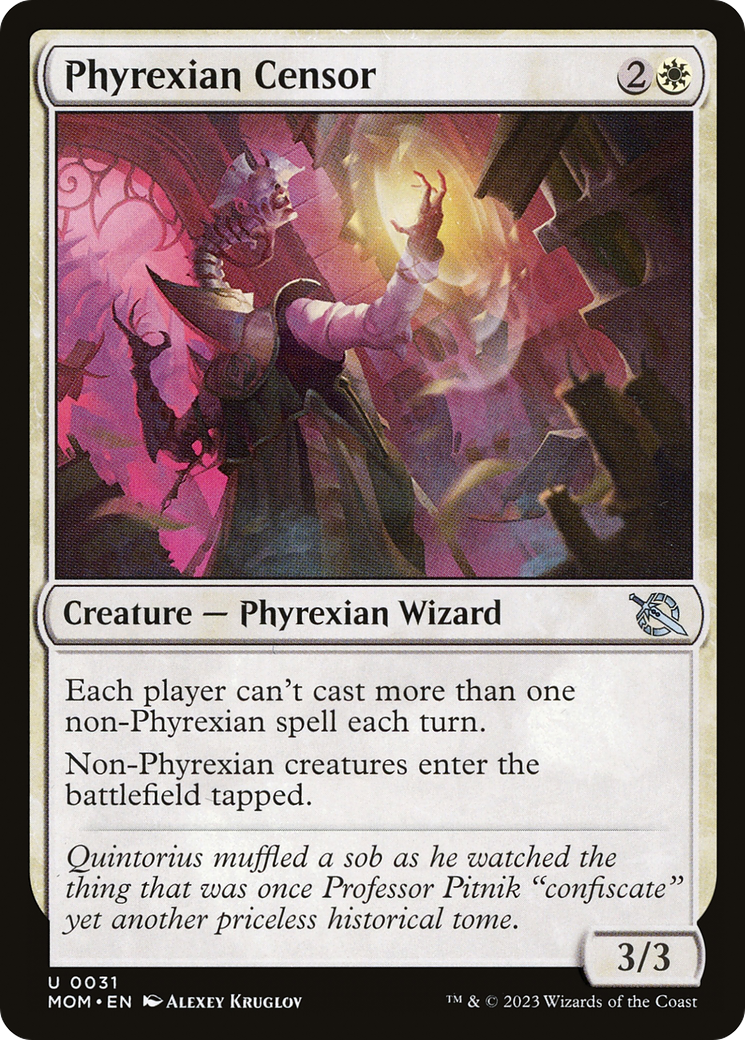 Phyrexian Censor [March of the Machine] | Grognard Games