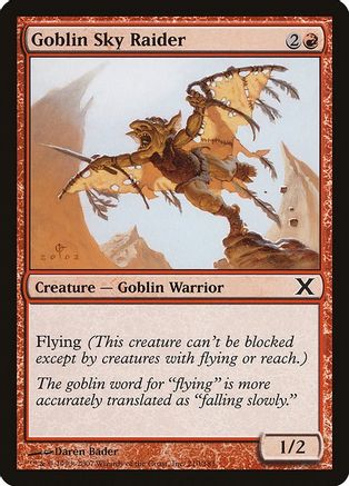 Goblin Sky Raider (10E-210) - 10th Edition | Grognard Games