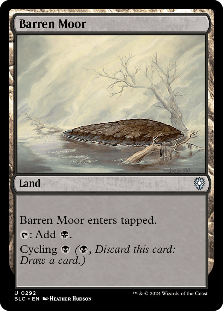 Barren Moor [Bloomburrow Commander] | Grognard Games
