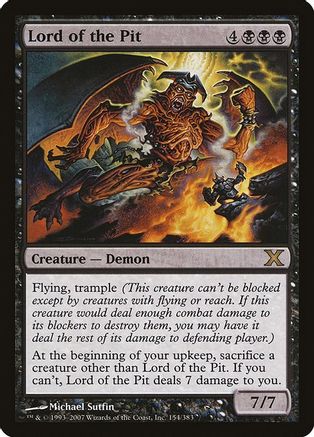 Lord of the Pit (10E-154) - 10th Edition Foil | Grognard Games