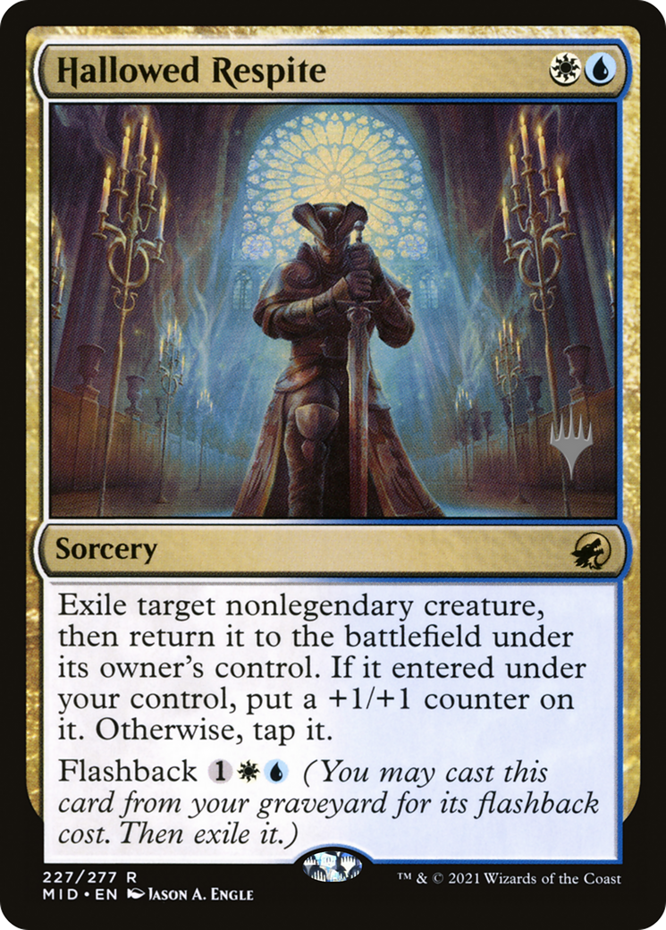 Hallowed Respite (Promo Pack) [Innistrad: Midnight Hunt Promos] | Grognard Games