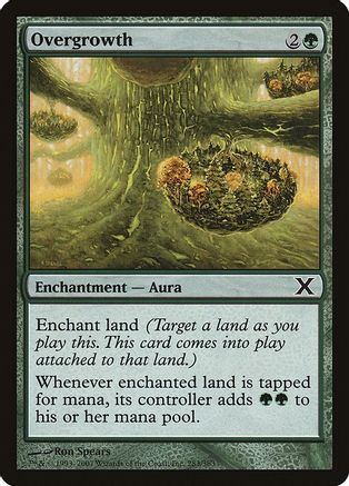 Overgrowth (10E-283) - 10th Edition Foil | Grognard Games