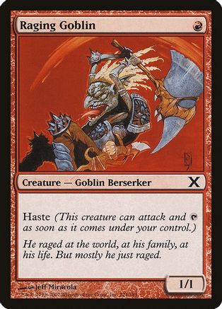 Raging Goblin (10E-224) - 10th Edition | Grognard Games