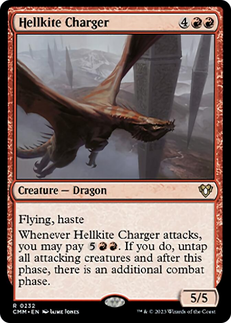 Hellkite Charger [Commander Masters] | Grognard Games