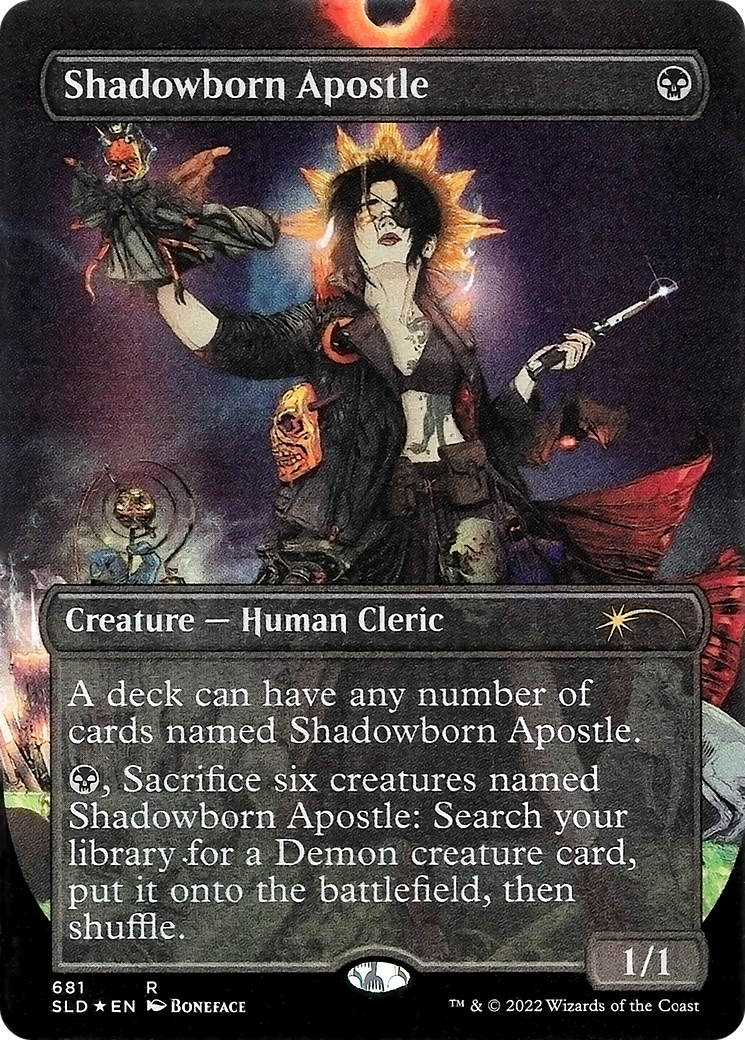 Shadowborn Apostle (681) (Borderless) [Secret Lair Drop Promos] | Grognard Games