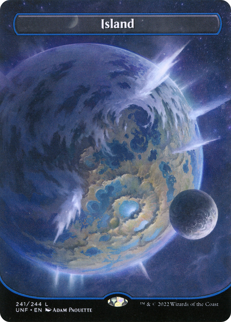 Island (241) (Orbital Space-ic Land) [Unfinity] | Grognard Games