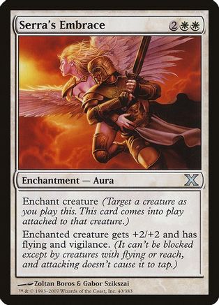 Serra's Embrace (10E-040) - 10th Edition | Grognard Games