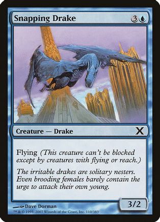 Snapping Drake (10E-110) - 10th Edition Foil | Grognard Games