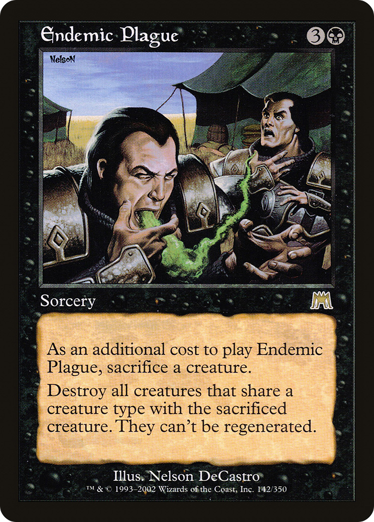 Endemic Plague (ONS-142) - Onslaught Foil | Grognard Games
