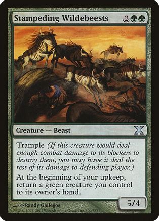 Stampeding Wildebeests (10E-300) - 10th Edition | Grognard Games