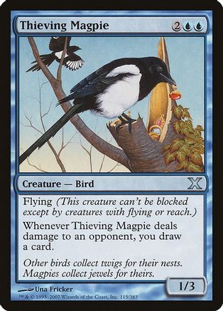 Thieving Magpie (10E-115) - 10th Edition Foil | Grognard Games