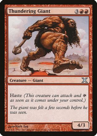 Thundering Giant (10E-243) - 10th Edition | Grognard Games
