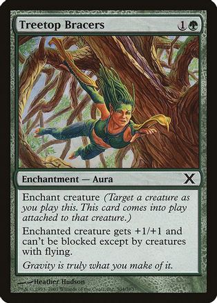 Treetop Bracers (10E-304) - 10th Edition Foil | Grognard Games
