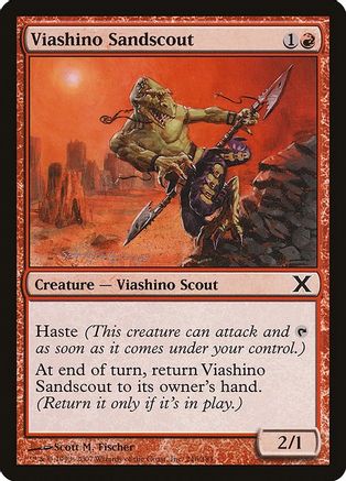 Viashino Sandscout (10E-246) - 10th Edition Foil | Grognard Games