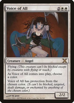 Voice of All (10E-056) - 10th Edition Foil | Grognard Games