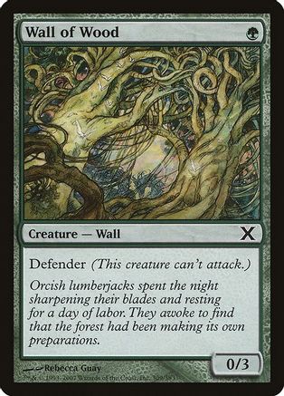 Wall of Wood (10E-309) - 10th Edition | Grognard Games