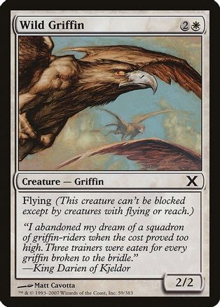 Wild Griffin (10E-059) - 10th Edition | Grognard Games