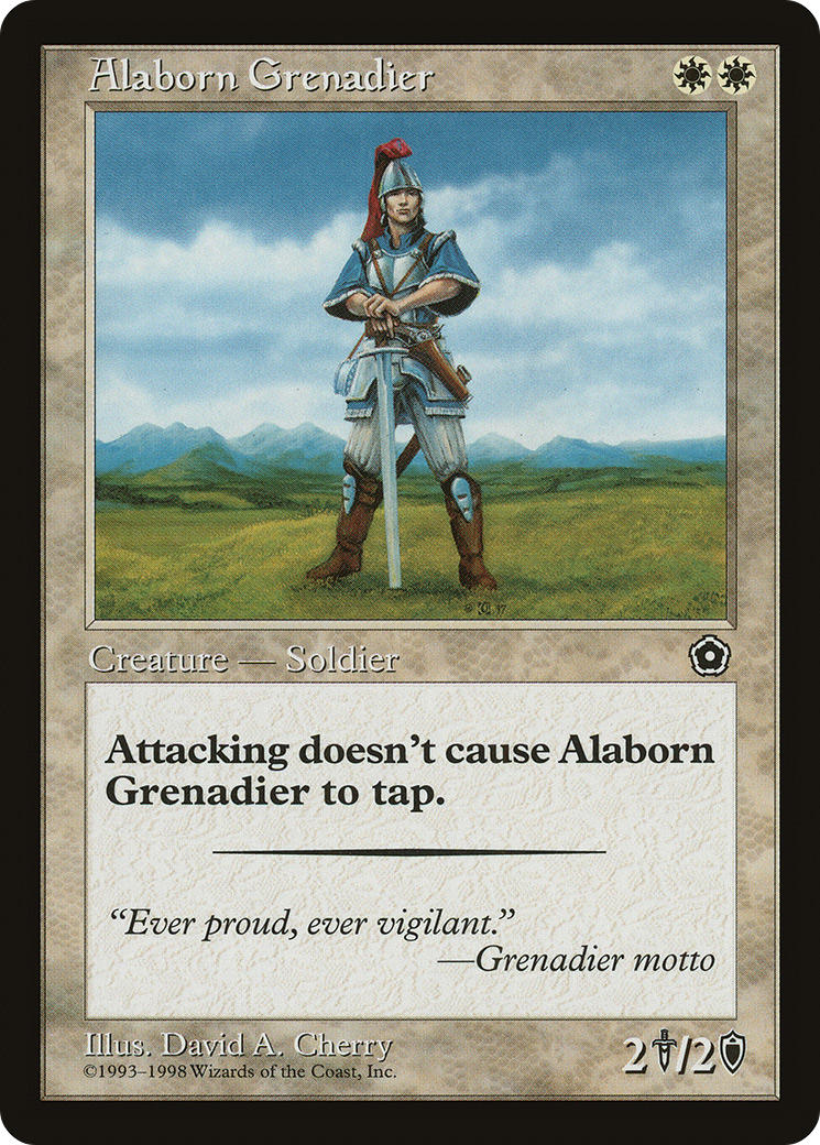 Alaborn Grenadier [Portal Second Age] | Grognard Games