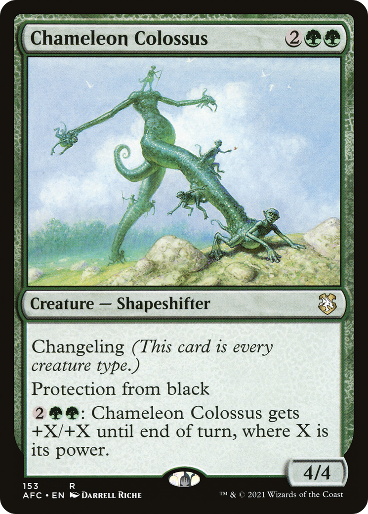 Chameleon Colossus [Dungeons & Dragons: Adventures in the Forgotten Realms Commander] | Grognard Games