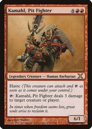 Kamahl, Pit Fighter (10E-214) - 10th Edition | Grognard Games