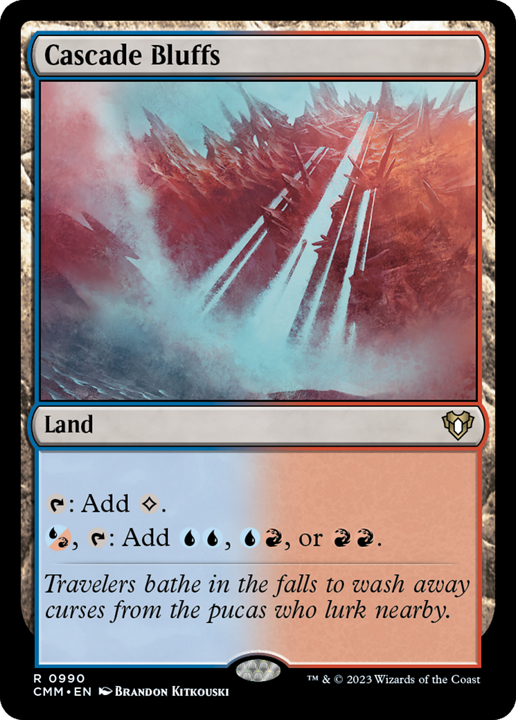 Cascade Bluffs [Commander Masters] | Grognard Games