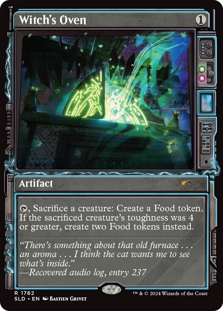 Witch's Oven (SLD-1762) - Secret Lair Drop: (Showcase) Foil | Grognard Games